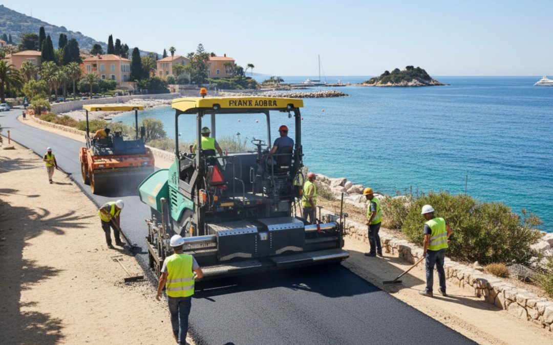 Antibes : particularités du bord de mer pour un enrobé durable