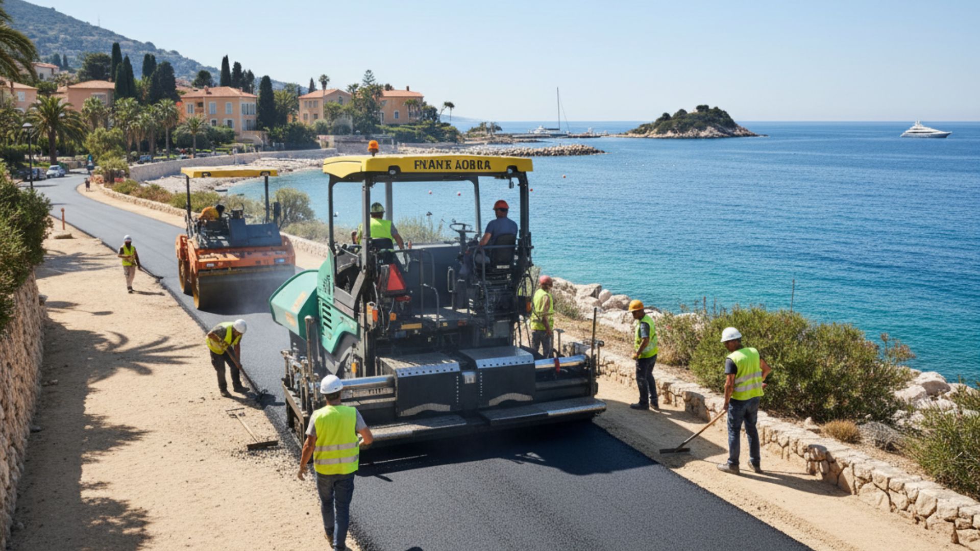 Antibes : particularités du bord de mer pour un enrobé durable — Société Missaoui