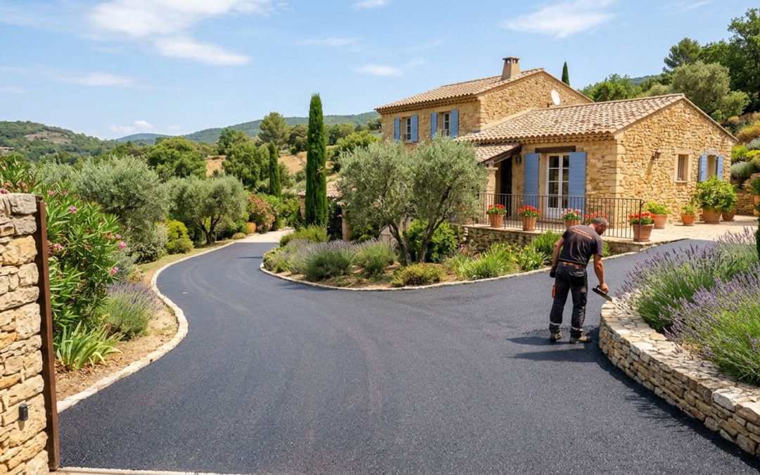 Combien coûte une allée en enrobé de 50 m² ?