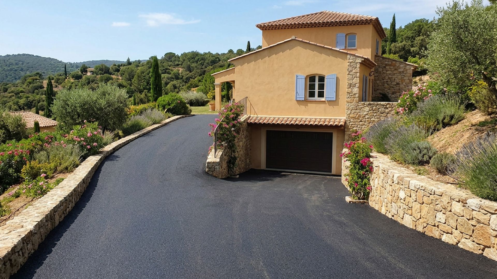 Combien coûte une descente de garage en enrobé ? — Société Missaoui