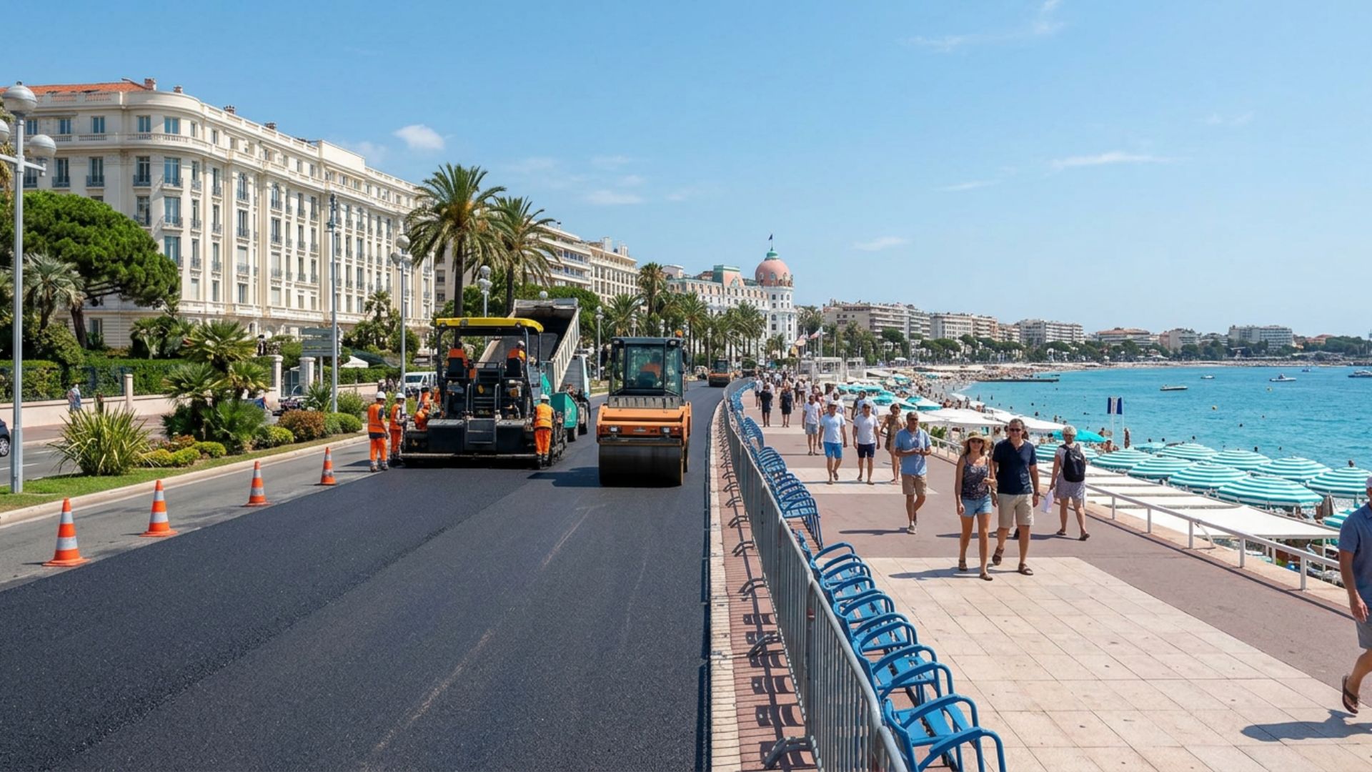 Enrobé à Cannes Croisette : saisonnalité touristique — Société Missaoui