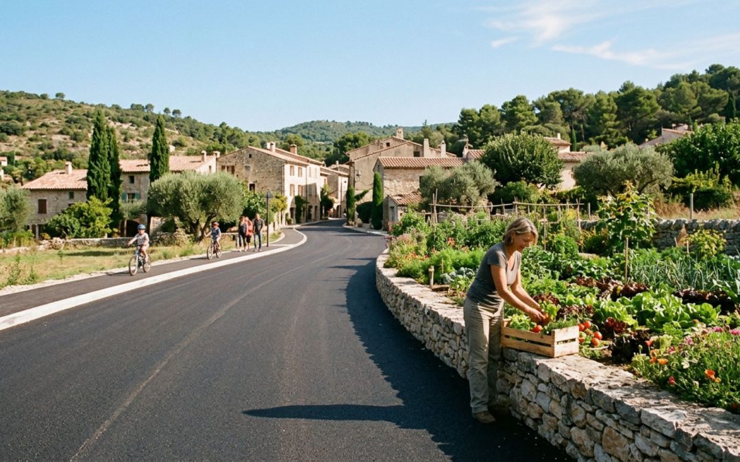 Enrobé à Mouans-Sartoux : commune pionnière bio