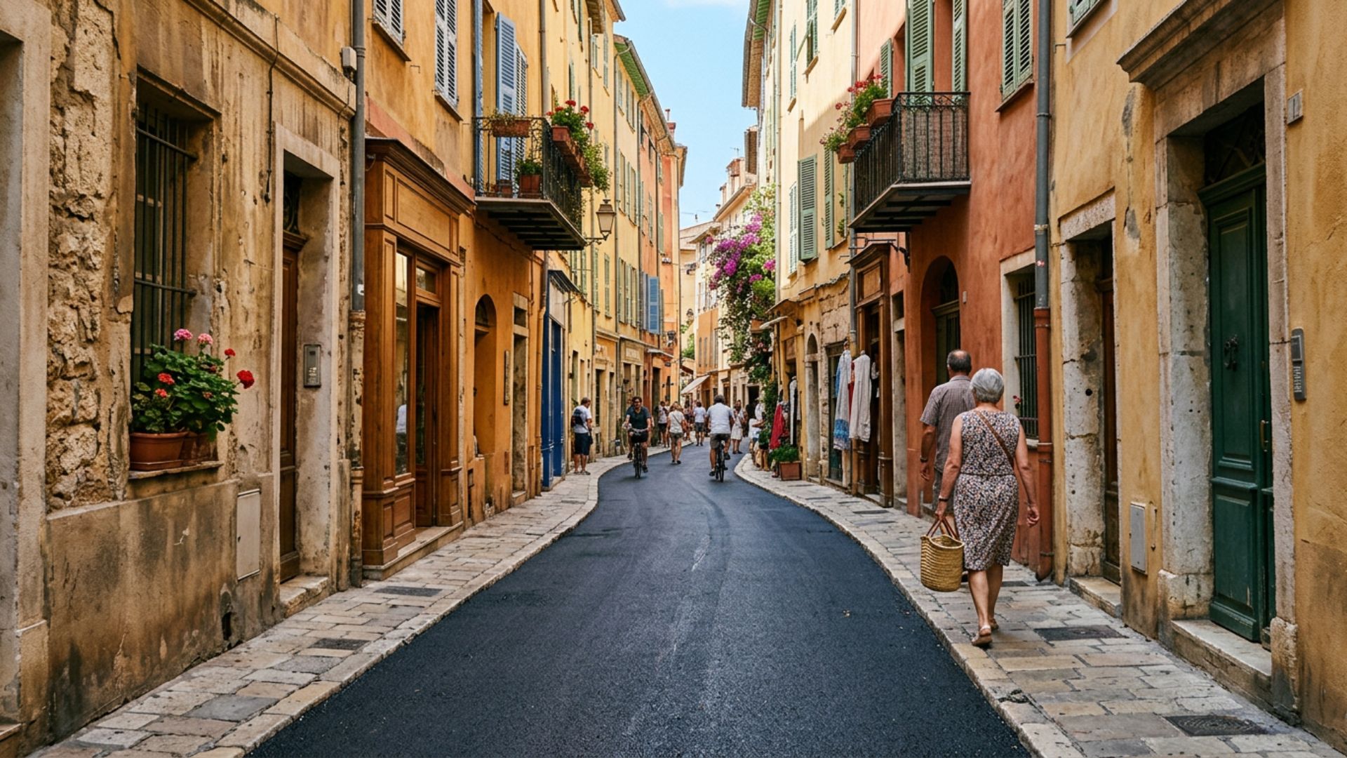 Enrobé à Nice Vieux-Nice — zone UNESCO — Société Missaoui