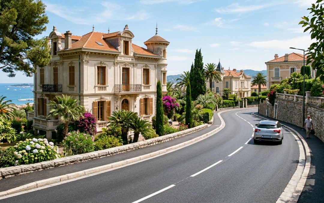 Enrobé à Saint-Raphaël : villas Belle Epoque