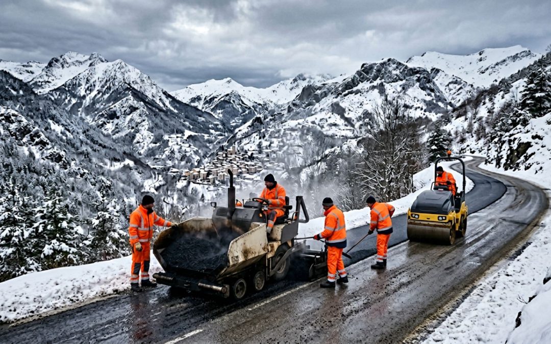 Enrobé à Tende : altitude et cycle hivernal