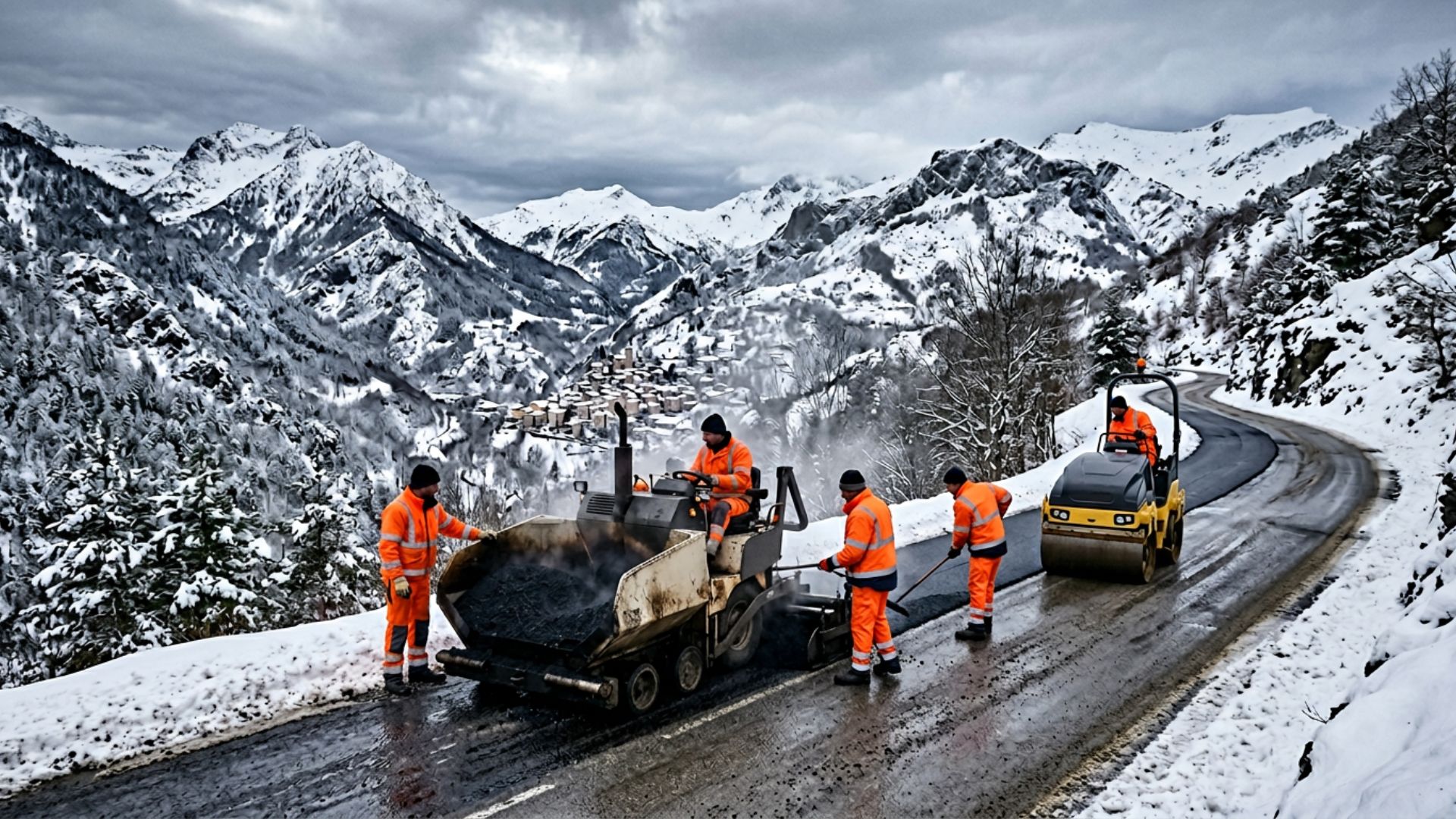 Enrobé à Tende : altitude et cycle hivernal — Société Missaoui