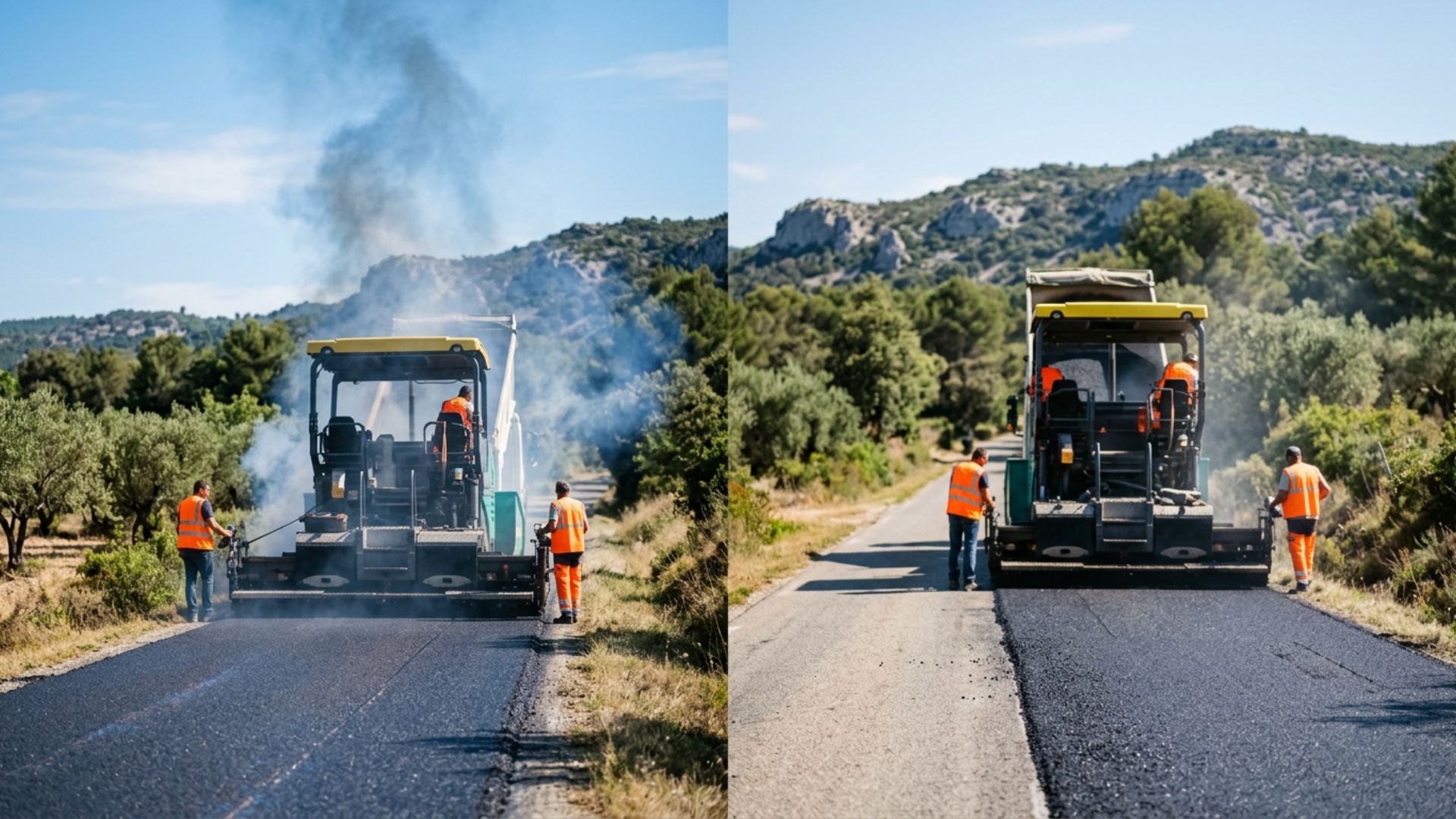 Enrobé à chaud vs enrobé tiède : impact CO2 — Société Missaoui