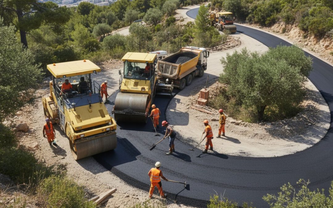 Enrobé contre dalle béton : deux techniques, deux logiques