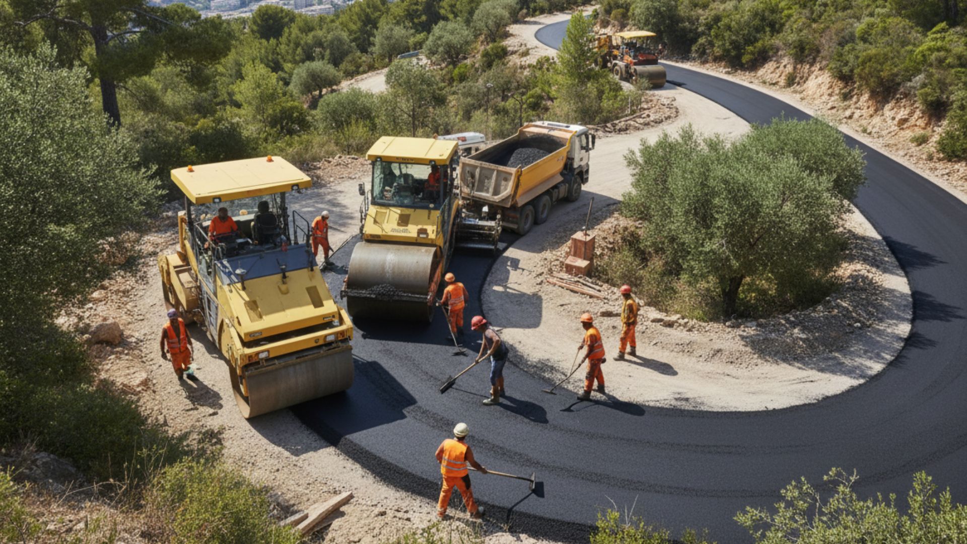 Enrobé contre dalle béton : deux techniques, deux logiques — Société Missaoui Alpes-Maritimes Var
