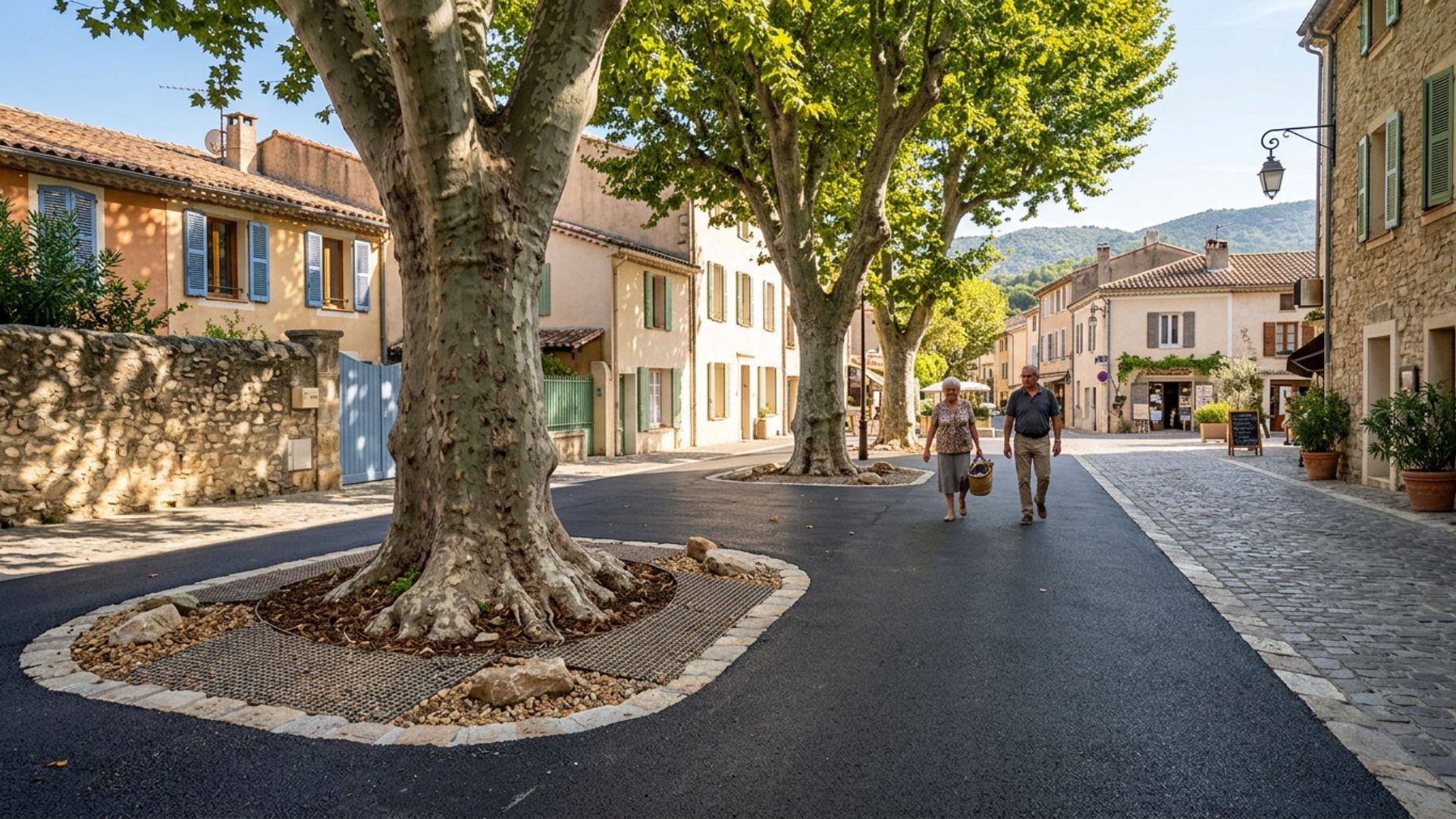 Enrobé et racines d'arbre : les solutions durables — Société Missaoui Alpes-Maritimes Var