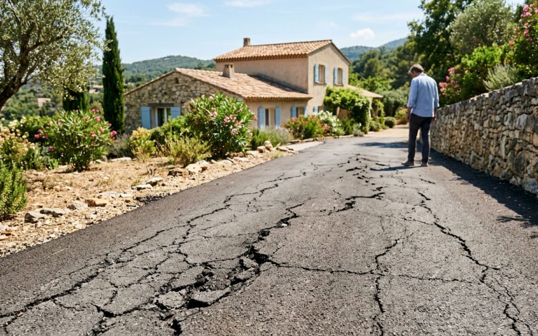 Enrobé fissuré après 6 mois : recours