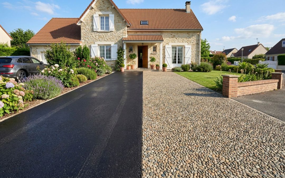 Enrobé ou béton désactivé pour une allée : comment choisir
