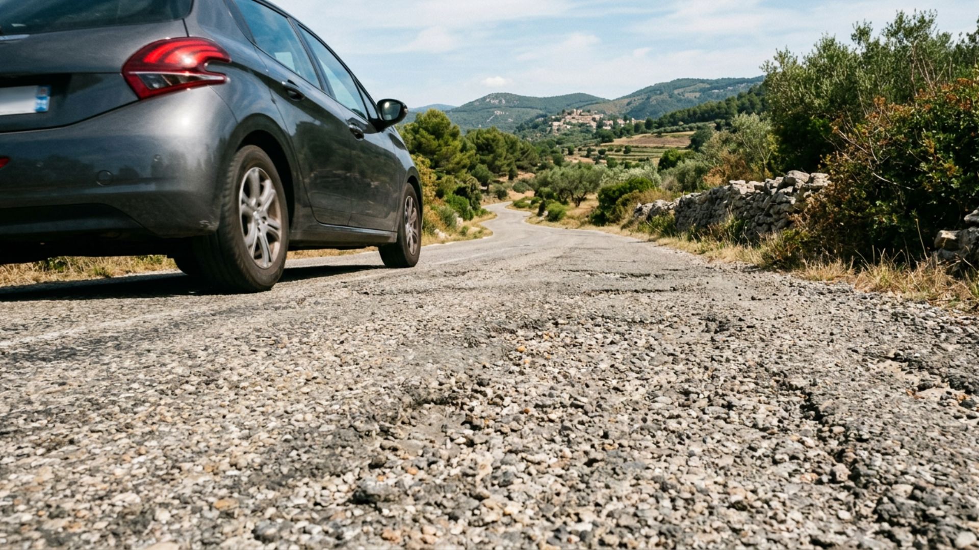 Enrobé qui fait du bruit sous les roues — Société Missaoui Alpes-Maritimes Var