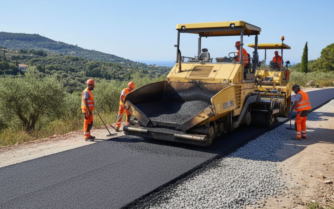 Enrobé qui perd ses granulats