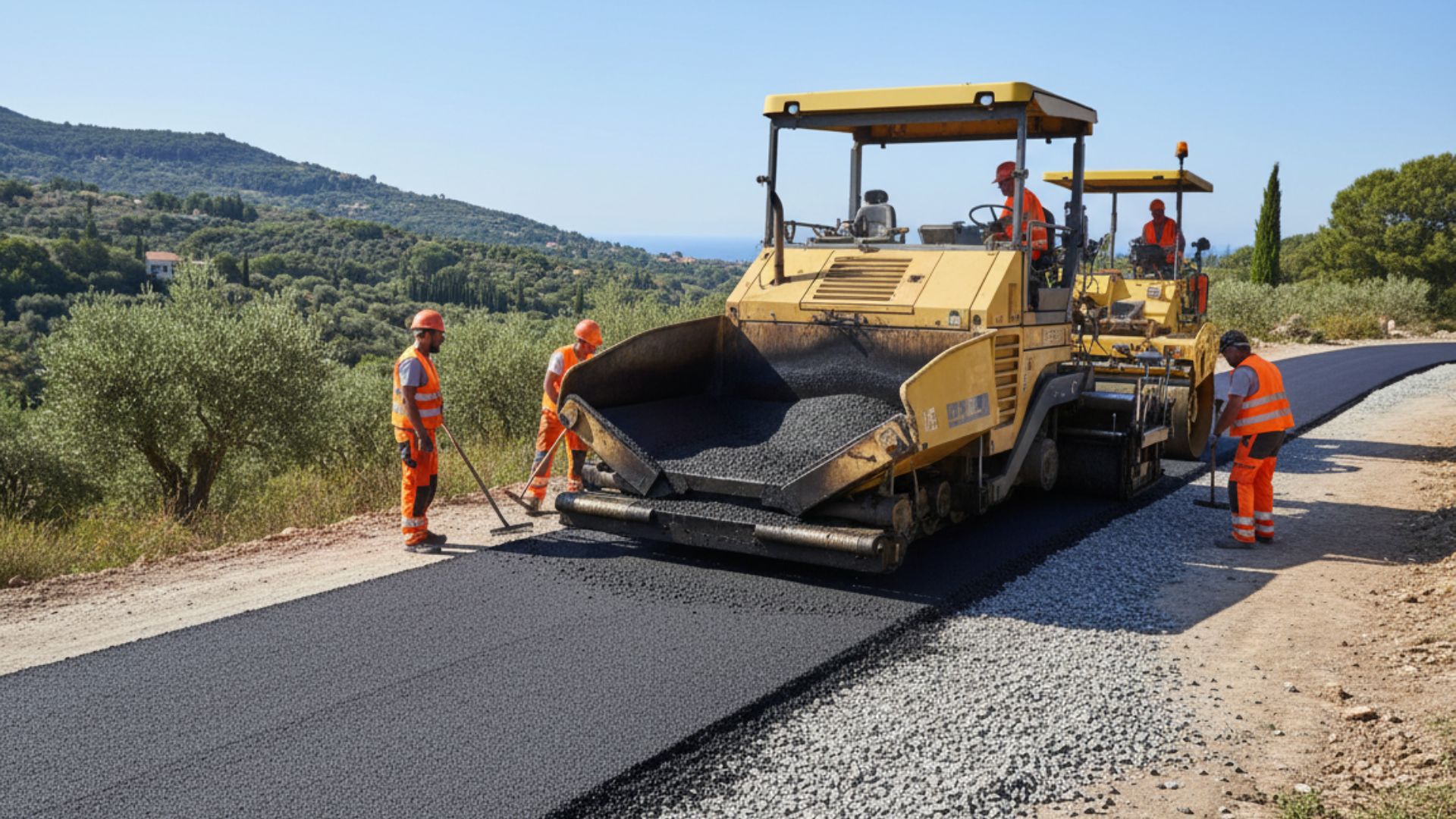 Enrobé qui perd ses granulats — Société Missaoui Alpes-Maritimes Var