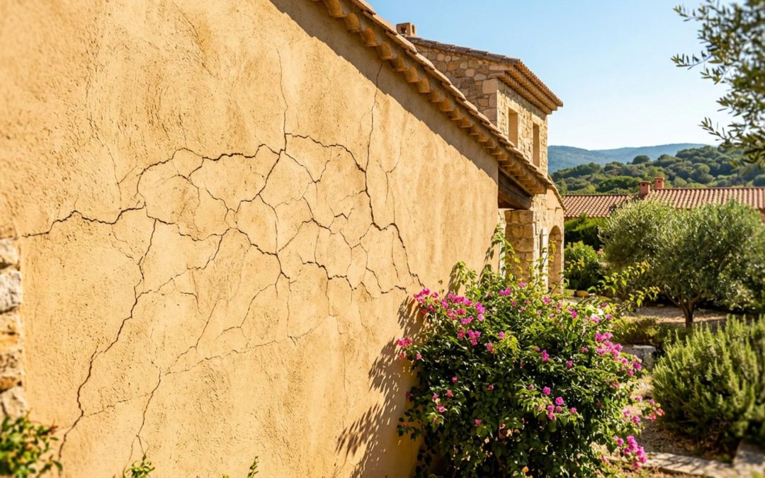 Fissures en réseau après 3 ans : cause