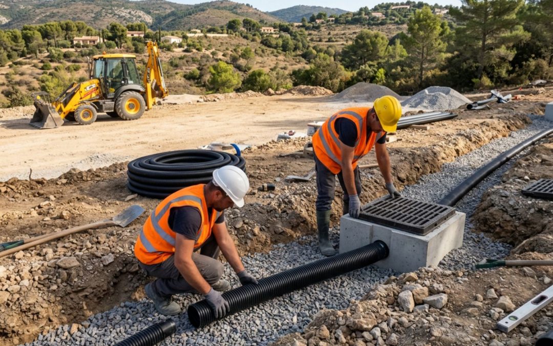 Guide drainage eaux pluviales de chantier