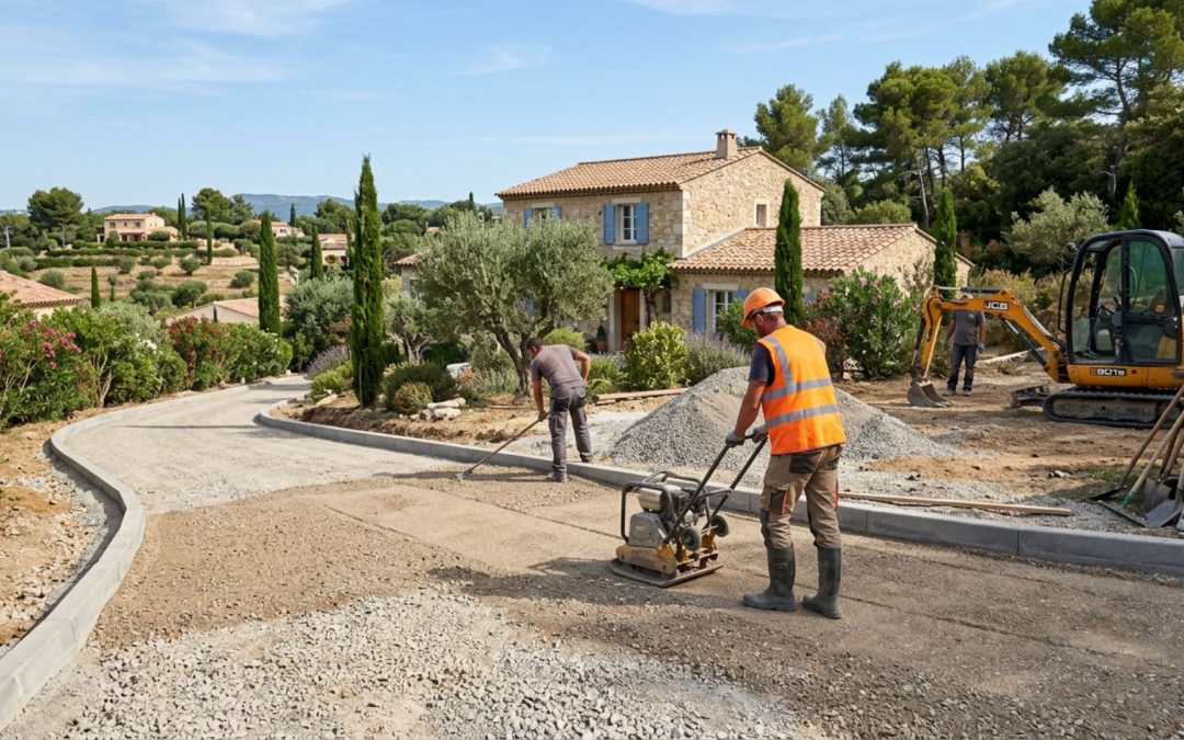 Guide terrassement avant pose d&rsquo;enrobé