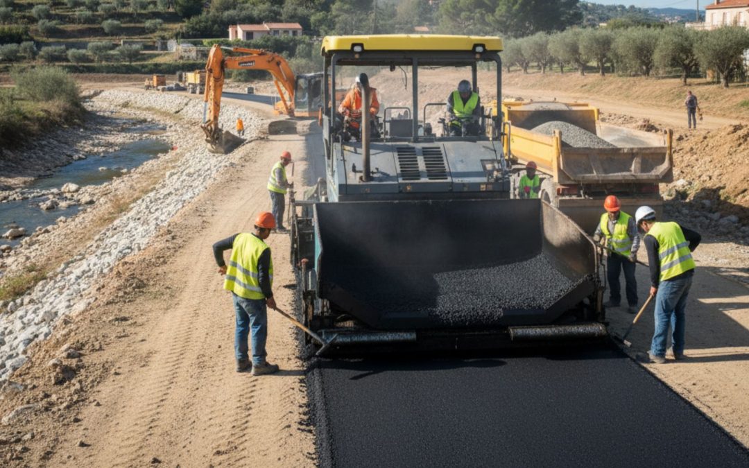 Mandelieu : contraintes de la zone Siagne et drainage