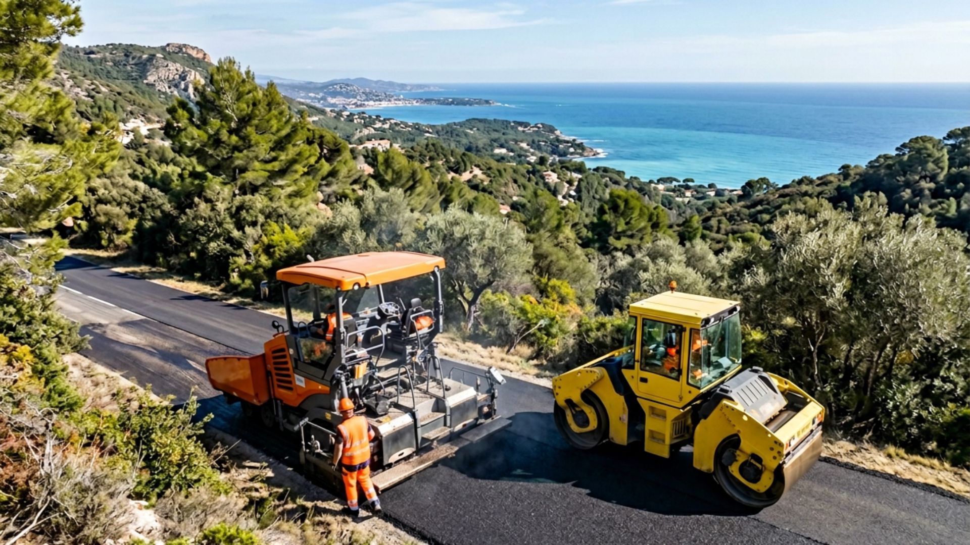 Prix moyen d'un goudronnage à Antibes en 2026 — Société Missaoui Alpes-Maritimes