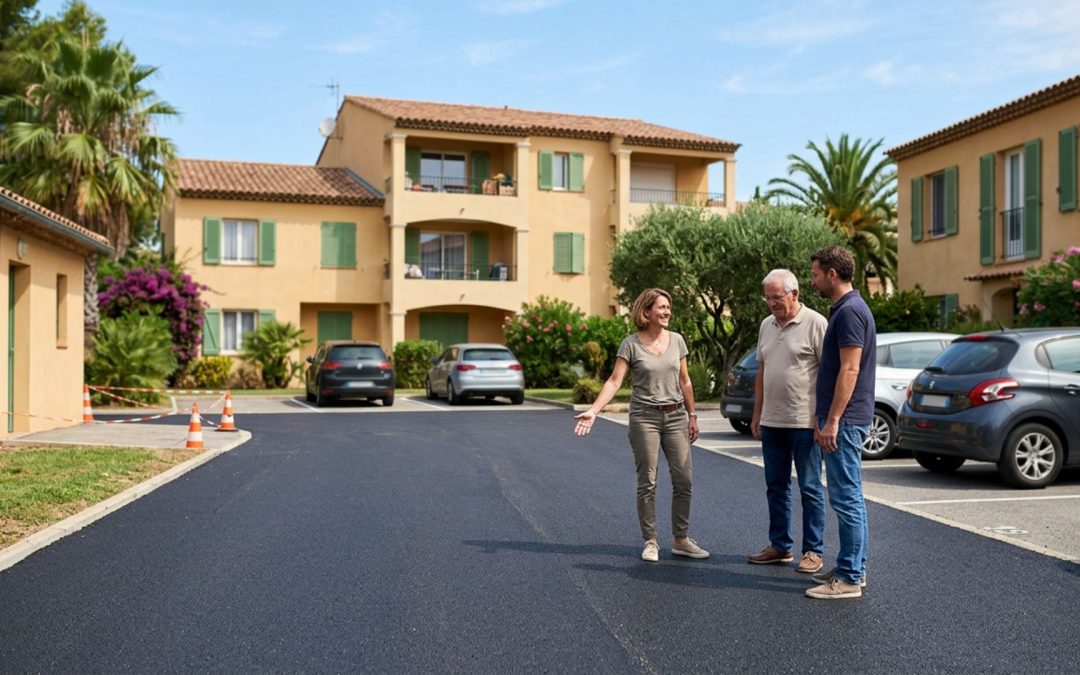 Répartition des charges d&rsquo;enrobé en copropriété